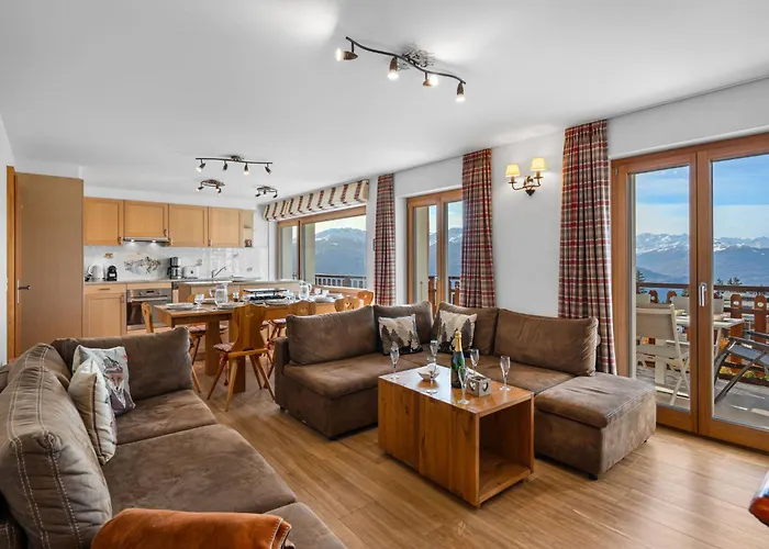 Les Aiguilles Vertes Rez Superieur By Interhome 克莱恩 蒙塔纳