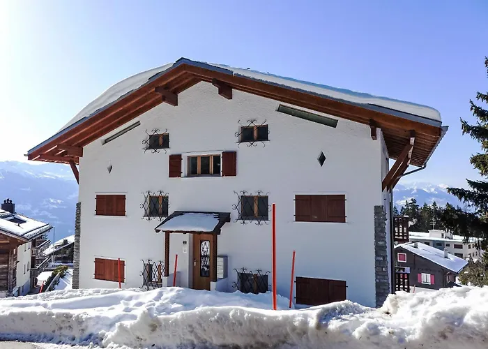 Les Aiguilles Vertes Rez Superieur By Interhome Daire Crans-Montana